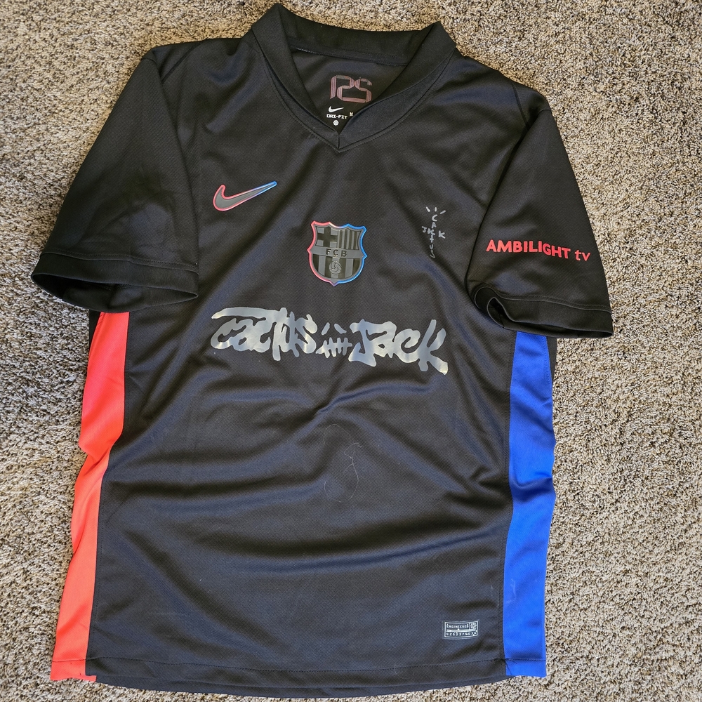 Barcelona Jersey ×cactus×jack×nike